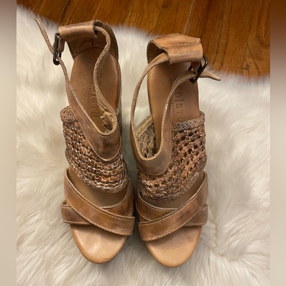 Bed Stu Petra Wedges Size 9.5 - Picture 6 of 7